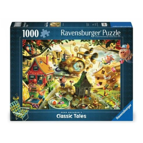 Ravensburger Puzzle 1000 db - Kismalacok