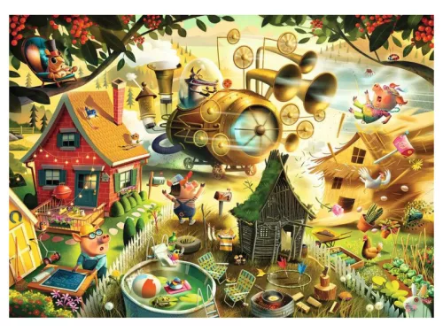 Ravensburger Puzzle 1000 db - Kismalacok