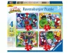 Ravensburger Puzzle 4in1 - Póki és barátai