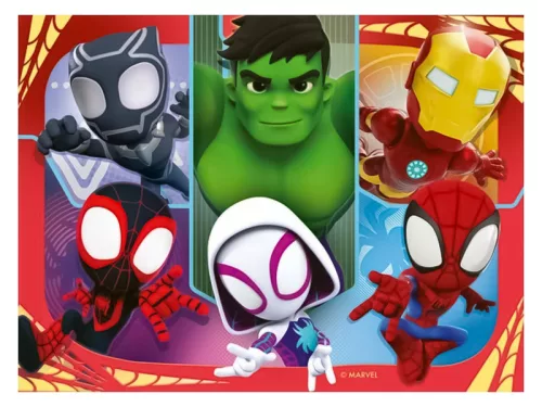 Ravensburger Puzzle 4in1 - Póki és barátai