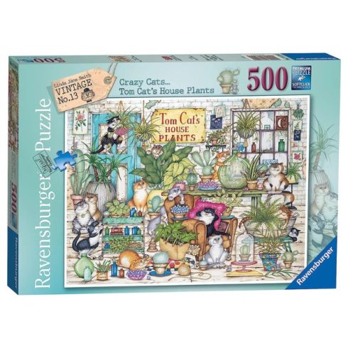 Ravensburger Puzzle 500 db - Növénybolt