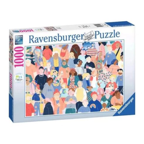 Ravensburger Puzzle 1000 db - Emberek