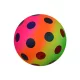 140mm Neon Szivárványos Pöttyös labda