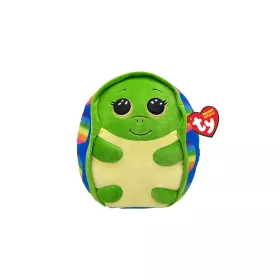   Ty Squishy Beanies párna alakú plüss figura SHRUGS, 22 cm - színes teknős