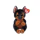 Ty Beanie Bellies plüss figura FRITZ, 15 cm - fekete/barna kutya
