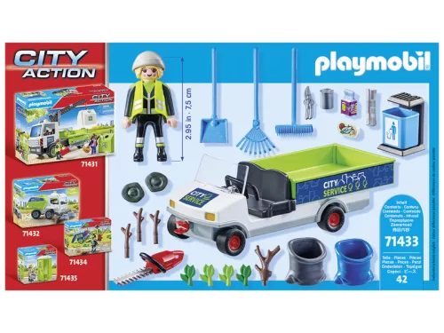 Playmobil Várostakarítás elektromos jármûvel