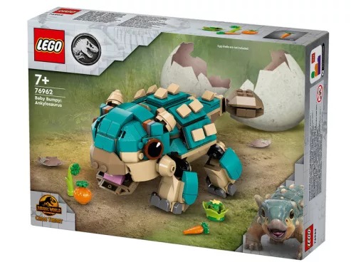 LEGO Jurrasic World 76962 Bébi Bütyök: ankylosaurus