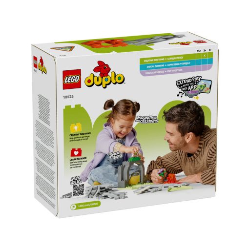 LEGO DUPLO Town 10425 Vonatalagút és sínek kiegészítõ szett