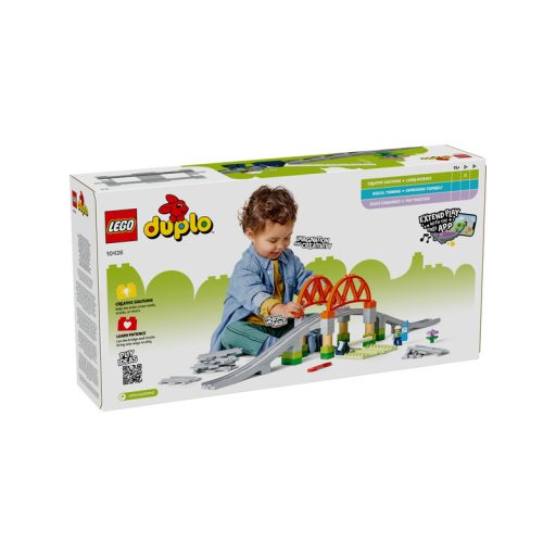LEGO DUPLO Town 10426 Vasúti híd és sínek kiegészítõ szett