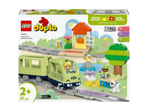 LEGO DUPLO Town 10427 Interaktív kalandvonat