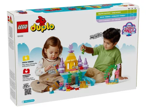 LEGO DUPLO Disney 10435 Ariel varázslatos víz alatti palotája
