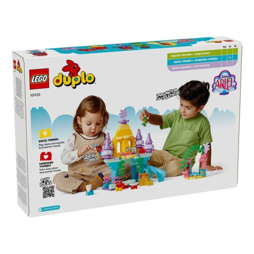 LEGO DUPLO Disney 10435 Ariel varázslatos víz alatti palotája