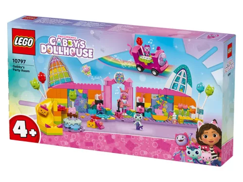LEGO Gabbys Dollhouse 10797 Gabi partiszobája