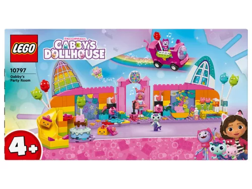LEGO Gabbys Dollhouse 10797 Gabi partiszobája