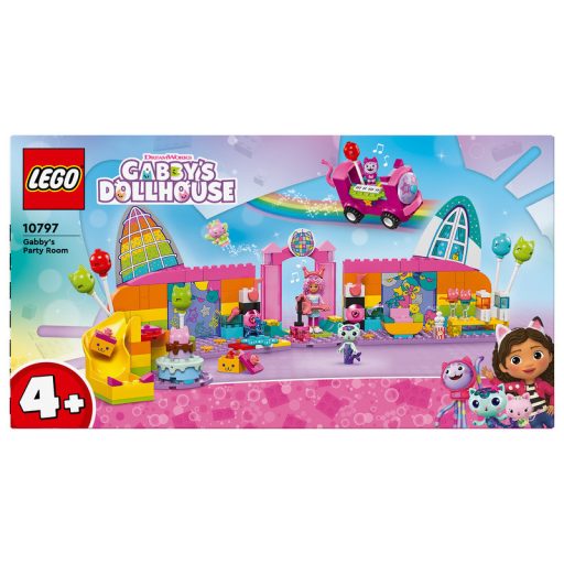 LEGO Gabbys Dollhouse 10797 Gabi partiszobája