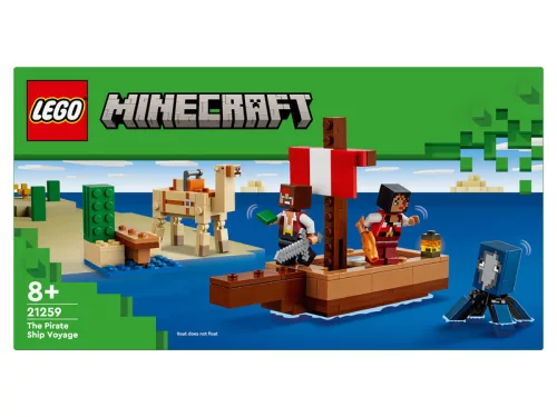 LEGO Minecraft 21259 A kalózhajós utazás