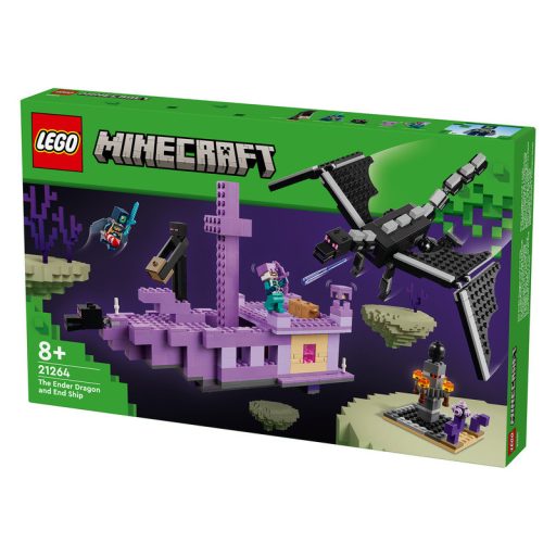 LEGO Minecraft 21264 A végzetsárkány és a végzethajó