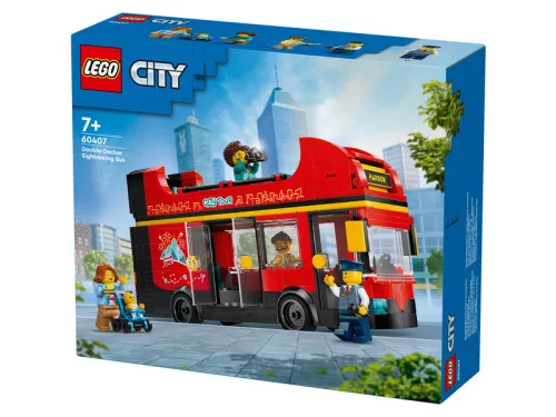 LEGO City 60407 Piros emeletes turistabusz