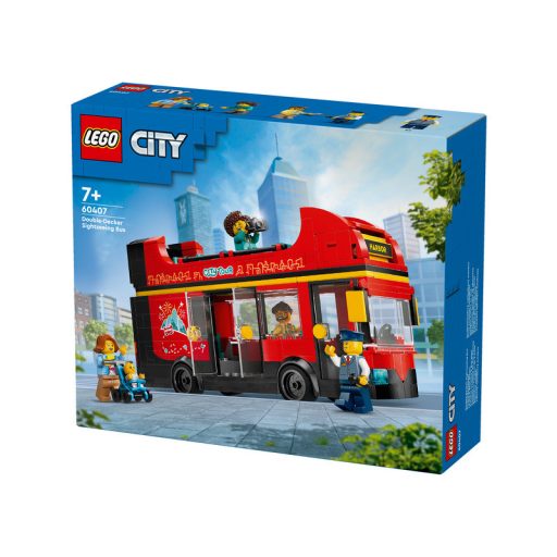 LEGO City 60407 Piros emeletes turistabusz