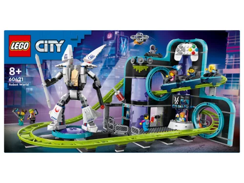 LEGO City 60421 Robotvilág hullámvasút