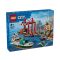 LEGO City 60422 Tengerparti kikötõ teherszállító hajóval