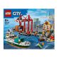 LEGO City 60422 Tengerparti kikötõ teherszállító hajóval