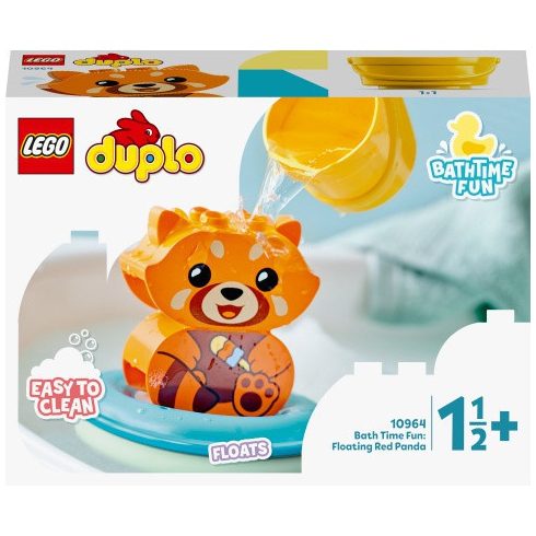 Lego Duplo - Vidám fürdetéshez- Úszó Vöröspanda - 10964