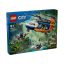 LEGO City 60437 Dzsungelkutató helikopter a bázison