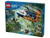 LEGO City 60437 Dzsungelkutató helikopter a bázison