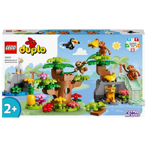 Lego Duplo - Town - Dél-Amerika vadállatai - 10973