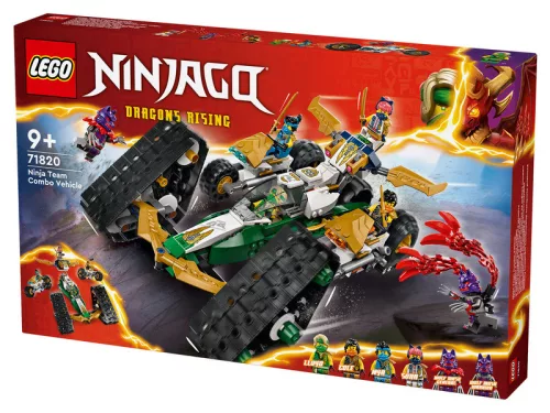 LEGO Ninjago 71820 A Nindzsacsapat kombinálható járműve