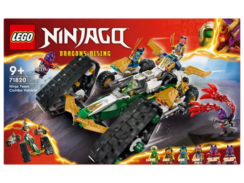 LEGO Ninjago 71820 A Nindzsacsapat kombinálható járműve