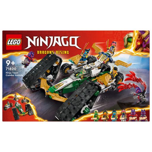 LEGO Ninjago 71820 A Nindzsacsapat kombinálható jármûve