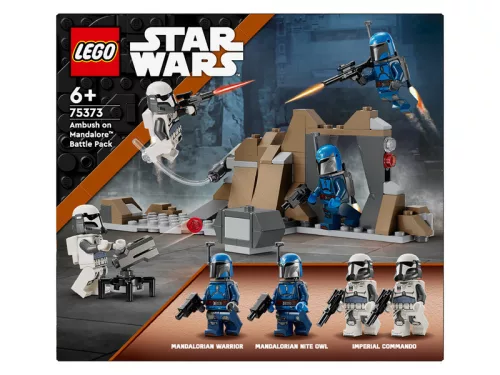 LEGO Star Wars 75373 Csapda a Mandalore Bolygón harci csomag