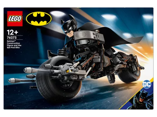 LEGO DC 76273 Batman figura és denevér