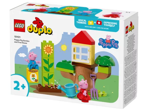 LEGO DUPLO 10431 Peppa malac kert és faház