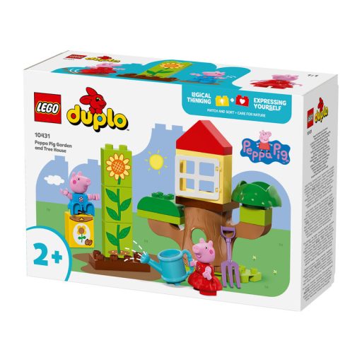 LEGO DUPLO 10431 Peppa malac kert és faház