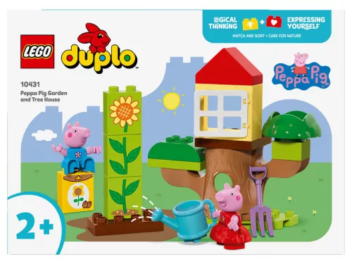 LEGO DUPLO 10431 Peppa malac kert és faház