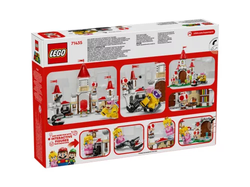 LEGO Super Mario 71435 Roy támadása Peach kastélyánál