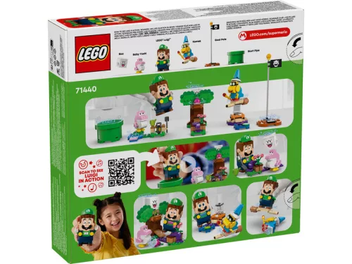 LEGO Super Mario 71440 Kalandok az interaktív LEGO Luigi figurával