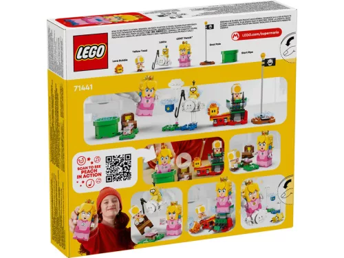 LEGO Super Mario 71441 Kalandok az interaktív LEGO Peach figurával