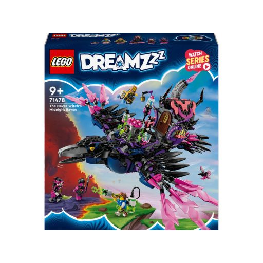 LEGO Dreamzzz 71478 A Sötét boszorkány és az Éjféli holló