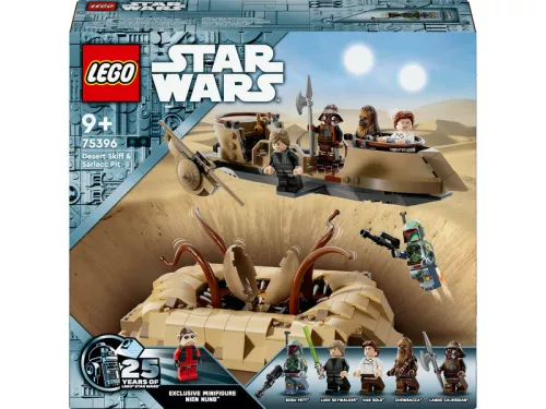 LEGO Star Wars 75396 Sivatagi sikló és a sarlacc ürege