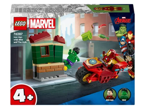 LEGO Super Heroes 76287 Vasember motorral és hulk