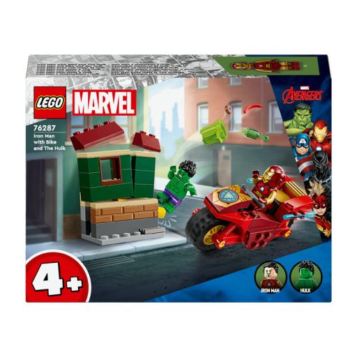 LEGO Super Heroes 76287 Vasember motorral és hulk