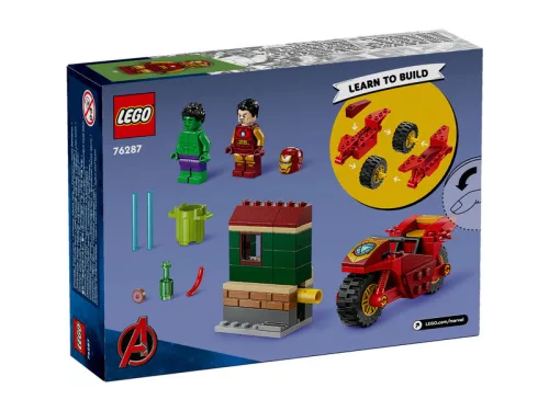 LEGO Super Heroes 76287 Vasember motorral és hulk