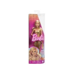 Barbie 65. Évfordulós baba arany ruhában