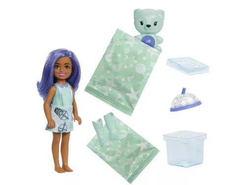 Barbie slime reveal Chelsea bubi-buli szett