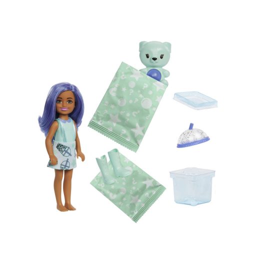 Barbie slime reveal Chelsea bubi-buli szett