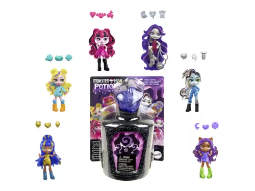 Monster High rémreveal meglepetés baba